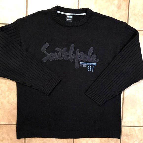 Men's Vintage Southpole Y2K Pullover Sweater-Size 2XL - Picture 2 of 8